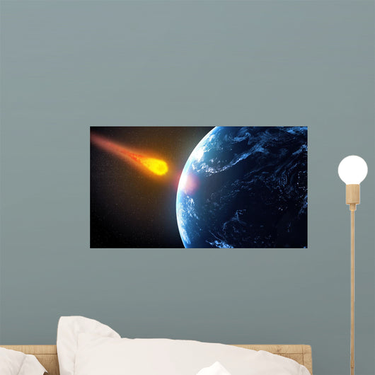 Asteroid Hiting Earth
