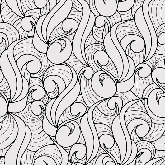 Seamless Pencil Drawing Back Wall Decal