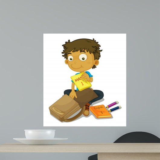 Packing Bag Wall Decal