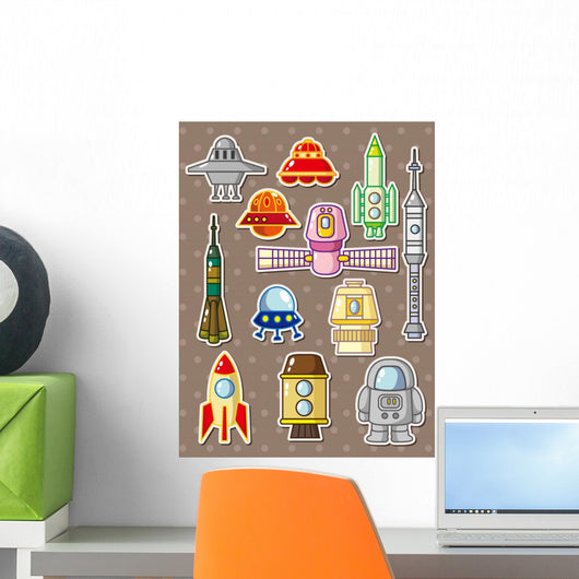 Rocket Stickers