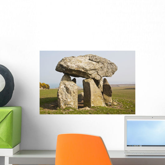 Careg Sampson dolmen, South West Wales Wall Mural