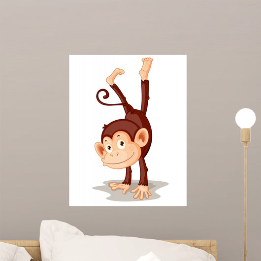 Monkey Wall Mural