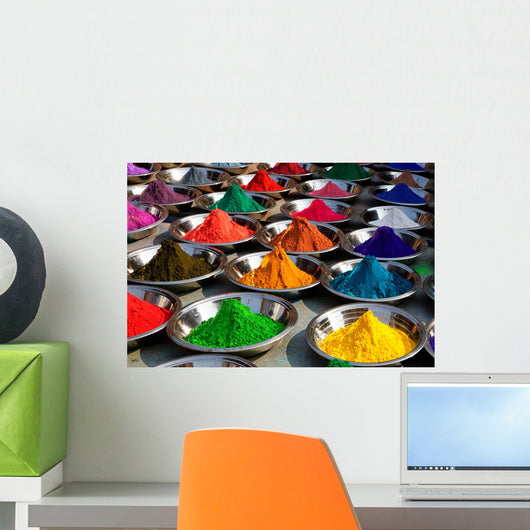 Photo Colorful Tika Powders