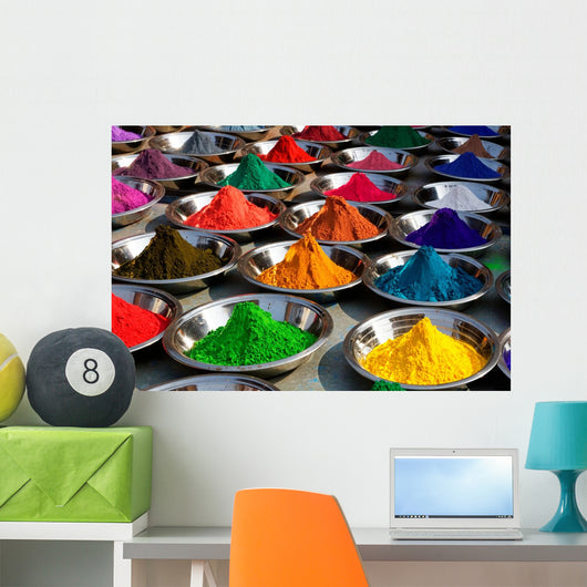 Photo Colorful Tika Powders