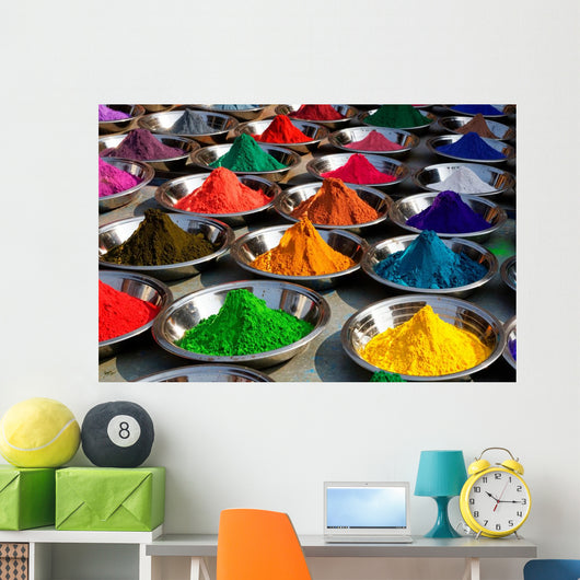Photo Colorful Tika Powders