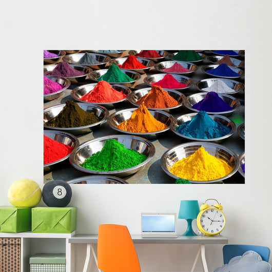 Photo Colorful Tika Powders