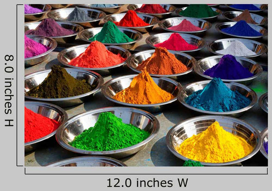 Photo Colorful Tika Powders