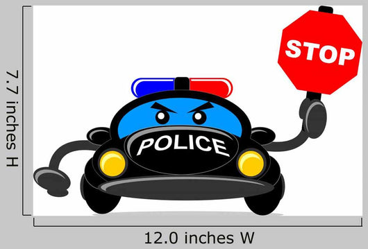 Traffic Sign Icon Wall Decal