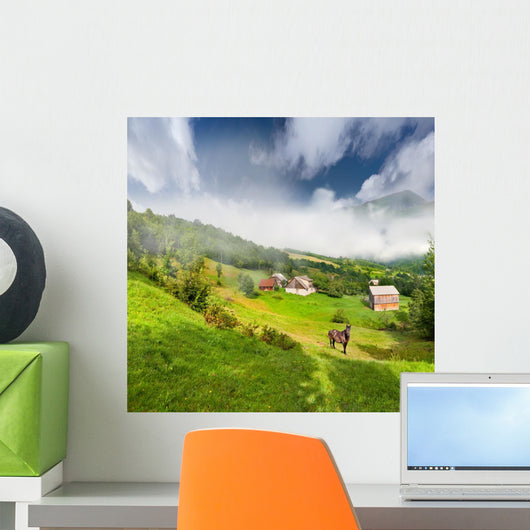 Beautiful Summer Landscape with