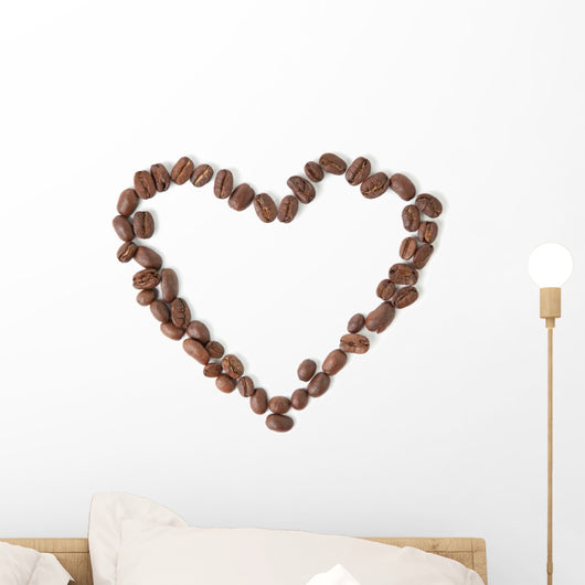 Big Heart Shape Made Wall Decal