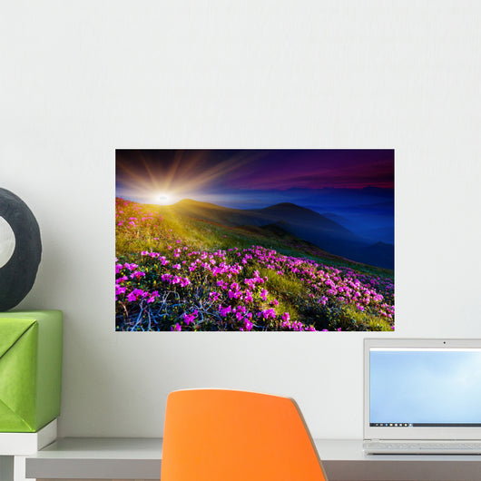 Mountain Landscape Wall Mural
