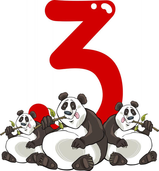 Number Three and 3