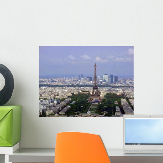 Paris Aerial Wall Decal