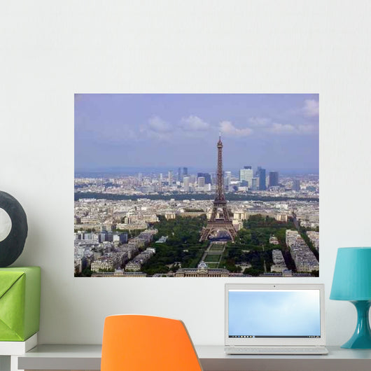 Paris Aerial Wall Decal