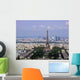 Paris Aerial Wall Decal