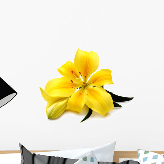 Yellow lily Wall Decal