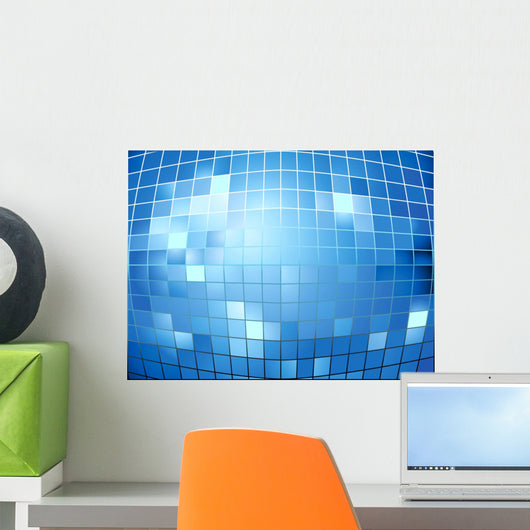 Mirror ball Wall Mural