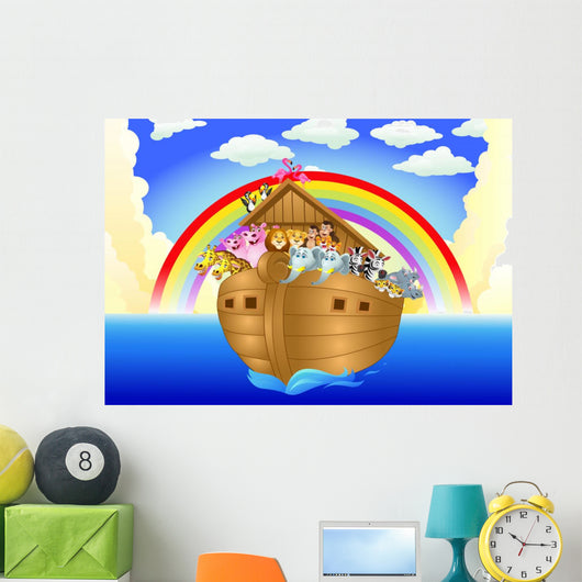 Noah Ark Wall Mural