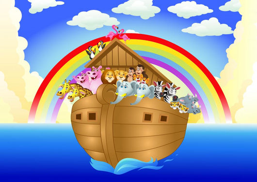 Noah Ark Wall Mural