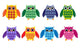 Colorful owls Wall Decal