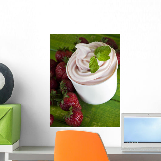 Frozen Soft Serve Yogurt