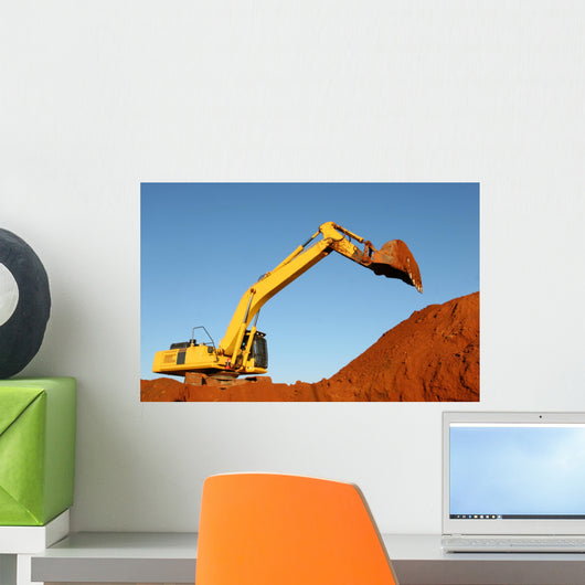 Heavy Equipment Wall Mural