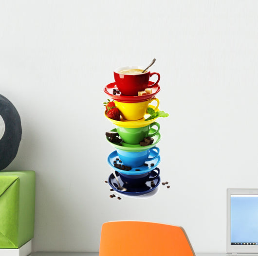 Nutritious Tea Party Wall Decal