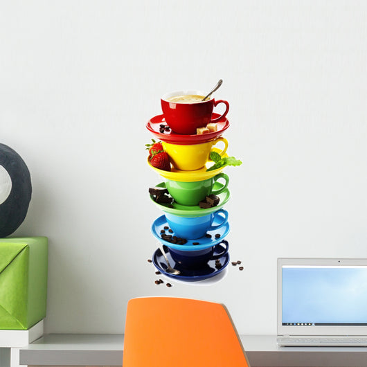 Nutritious Tea Party Wall Decal