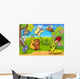 Cartoon Insects Meadow