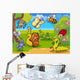Cartoon Insects Meadow