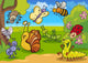 Cartoon Insects Meadow