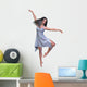 Dancer Blue Silk Dress Wall Mural