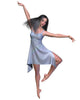 Dancer Blue Silk Dress Wall Mural