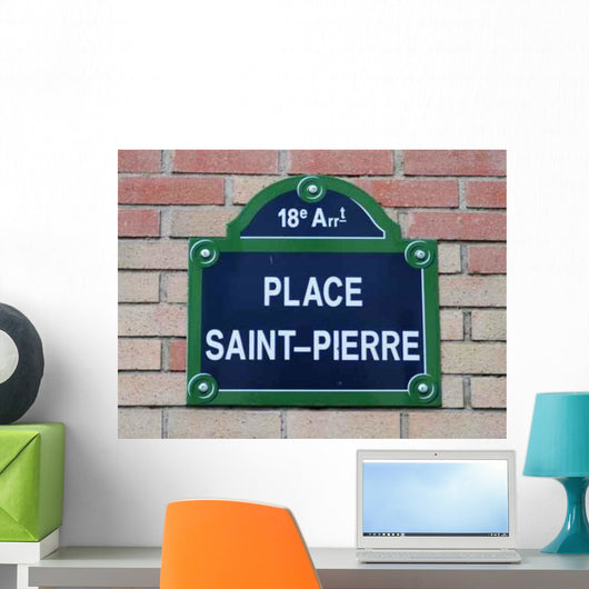 Place Saint Pierre Wall Decal