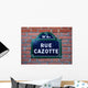Rue Cazotte Wall Decal