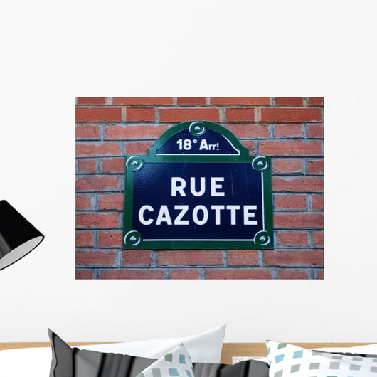 Rue Cazotte Wall Decal