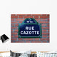 Rue Cazotte Wall Decal