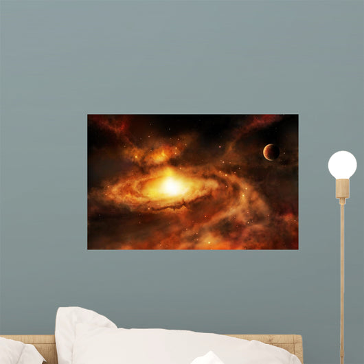 Galaxy Core Nebula Deep