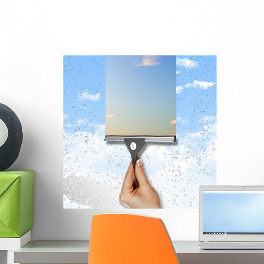 Window with Blue Sky