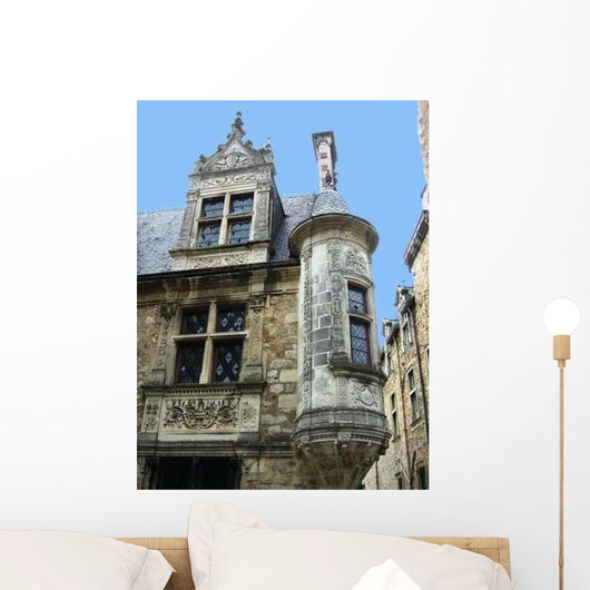 Maison Tourelle Du Mans Wall Decal