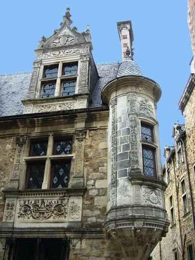 Maison Tourelle Du Mans Wall Decal