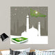 A Beautiful Abstract Background with quran sharif & Tasbih. Wall Mural