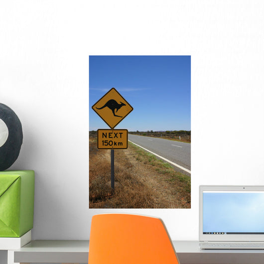 Road in the outback of Australia Wall Mural