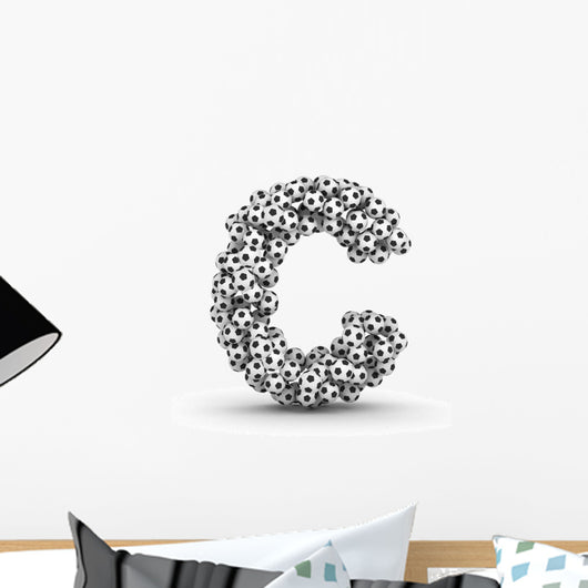 Letter C from Soccer