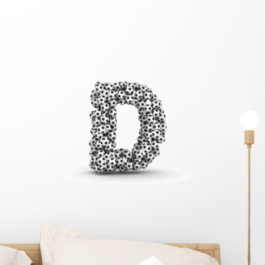 Letter D from Soccer