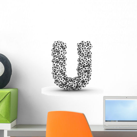 Letter U from Soccer