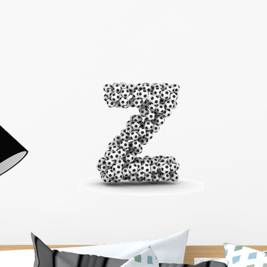 Letter Z from Soccer