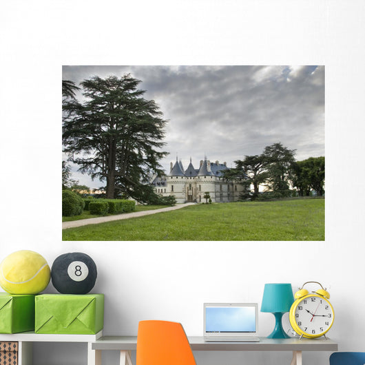 Path to Castle Chaumont-sur-loire Wall Mural