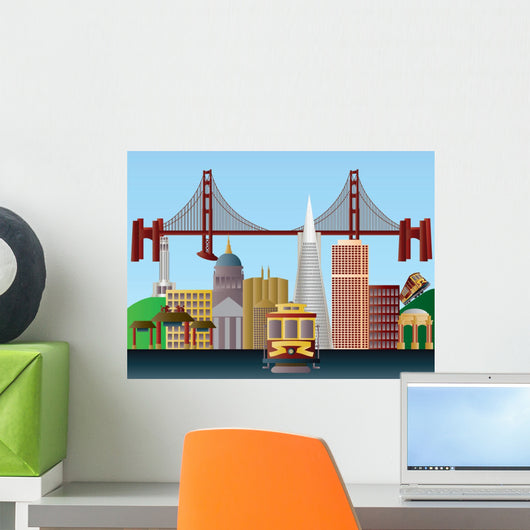 San Francisco City Skyline