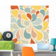 Abstract Retro and Seamless Wall Decal